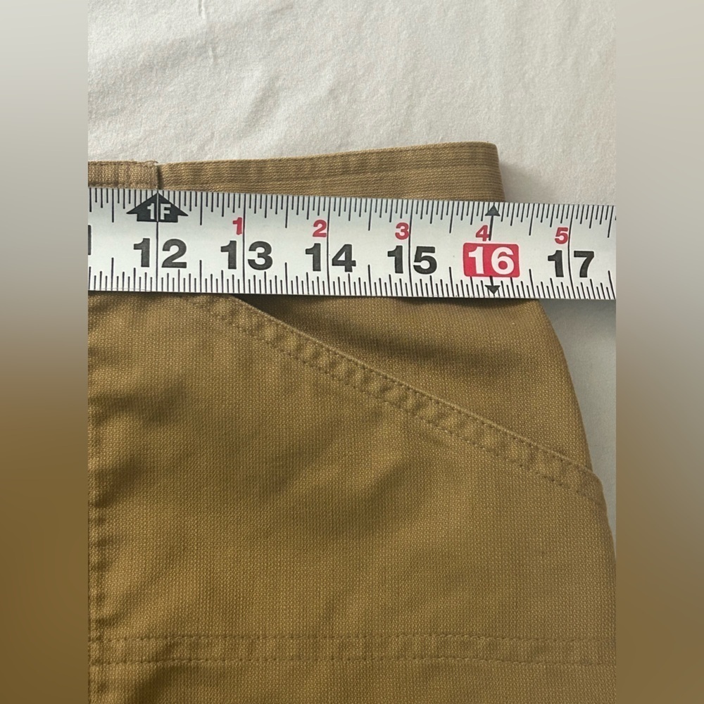 Lauren Ralph Lauren Pants High Waist Five Pocket Tan Women’s Size 12 Preppy Mom - Picture 8 of 12